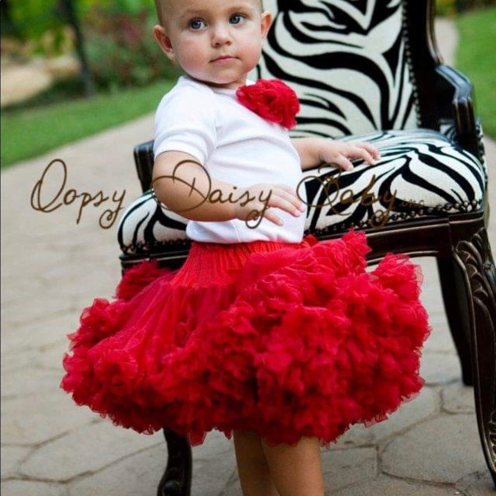 Oopsy Daisy Baby Pettiskirt-Bright Pink -18 months